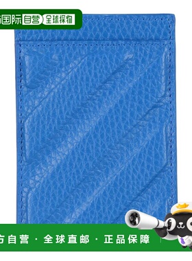 1h可退 香港直邮off-white 男士 卡套 blue蓝色 舒适时尚卡包