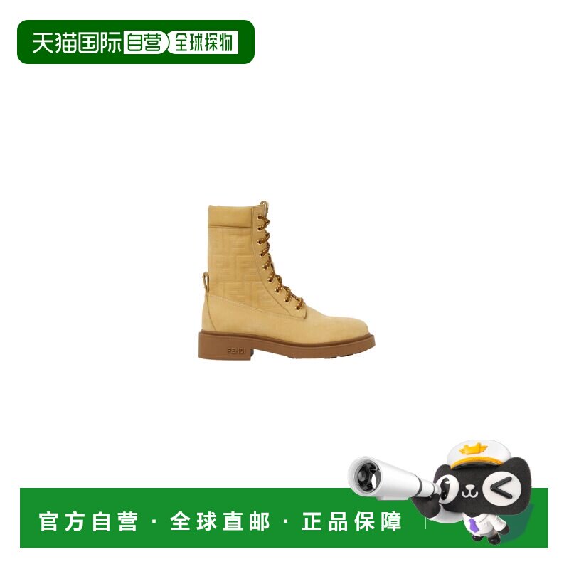 1h可退 香港直邮Fendi 芬迪 女士 Filo 戰鬥靴 8T8858AQZH厚底鞋