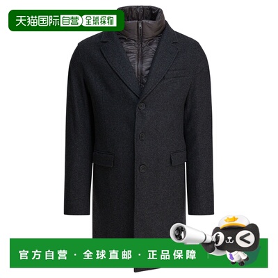 1h可退 香港直邮Herno 男士 单排扣高领大衣 CA000216U33457R夹克