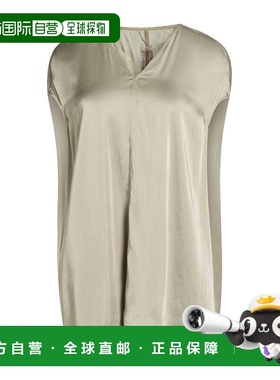 香港直邮rick owens 瑞克 欧文斯 女士 上衣 green绿色 舒适时尚