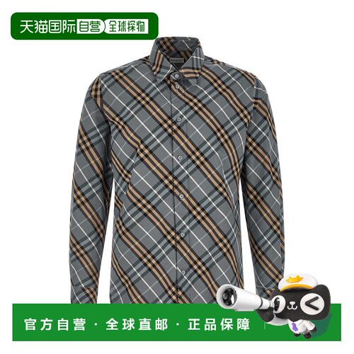 1h可退 香港直邮Burberry 巴宝莉 男士 'Robert' 衬衫 8123670WAV