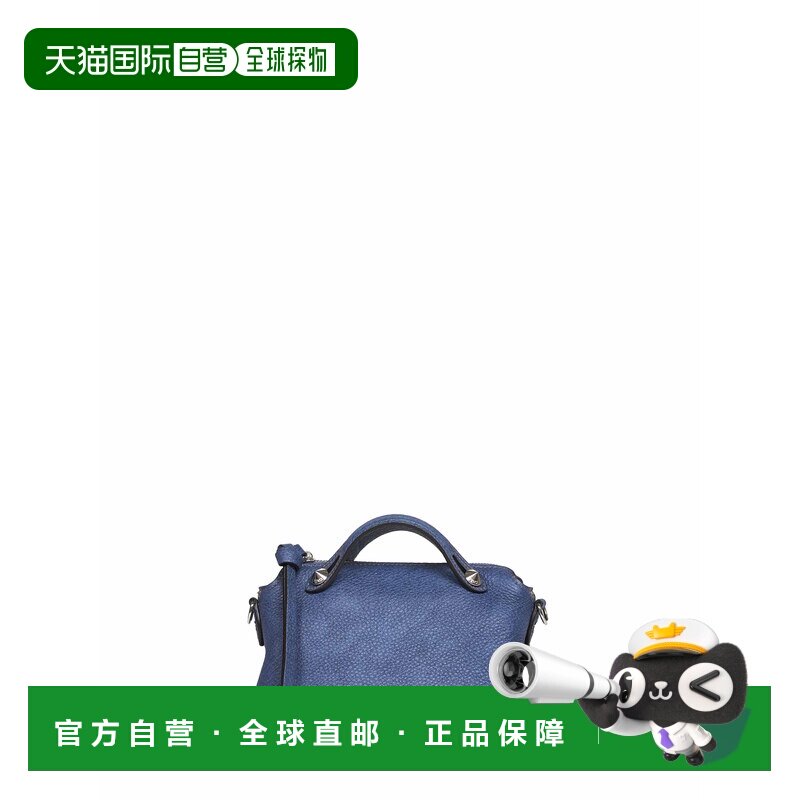 香港直邮FENDI 女士手提包 8BS098AUSZF04QL CO 浅蓝色 'By The W