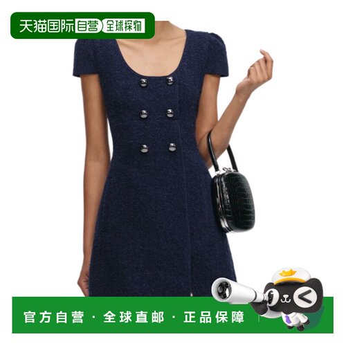 1h可退 香港直邮SELF-PORTRAIT 女士连衣裙 RS26045SN SS2026 蓝