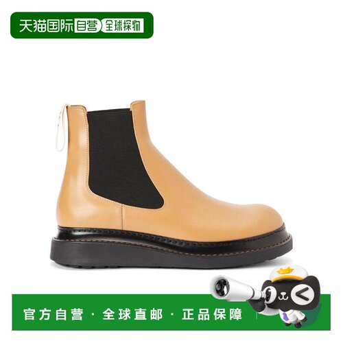 香港直邮Loewe logo切尔西靴 M816S05X16皮革罗意威