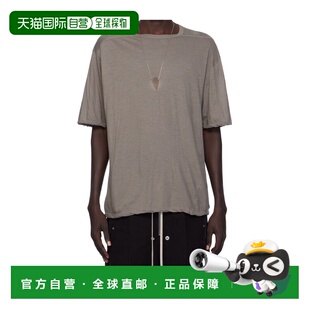 1h可退 香港直邮Rick Owens 圆领T恤 RU02E1232UC