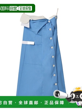 香港直邮Miu Miu 纽扣连衣裙 MF57861BMSSOOO