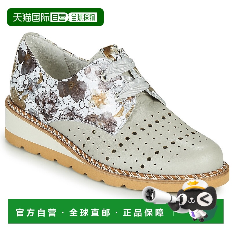 欧洲直邮Dorking 女士 厚底德比鞋 TETRIS