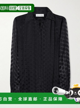 1h可退 香港直邮The Frankie Shop 女士 Peri 蝴蝶结波尔卡圆点雪