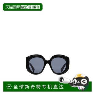 大造型圓形鏡框太陽眼鏡 自營Gucci 733350J07401012古馳復古