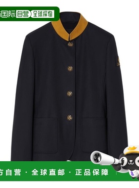 香港直邮Loro Piana Vade 夹克 FAP8998羊毛立领外套