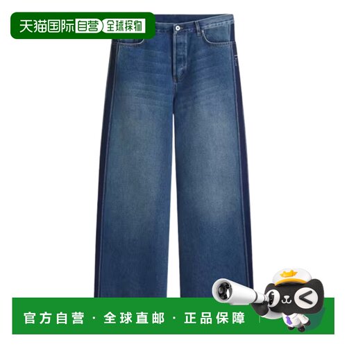 欧洲直邮DIOR 男士休闲裤 693D006A3083580 AW2026 浅蓝色