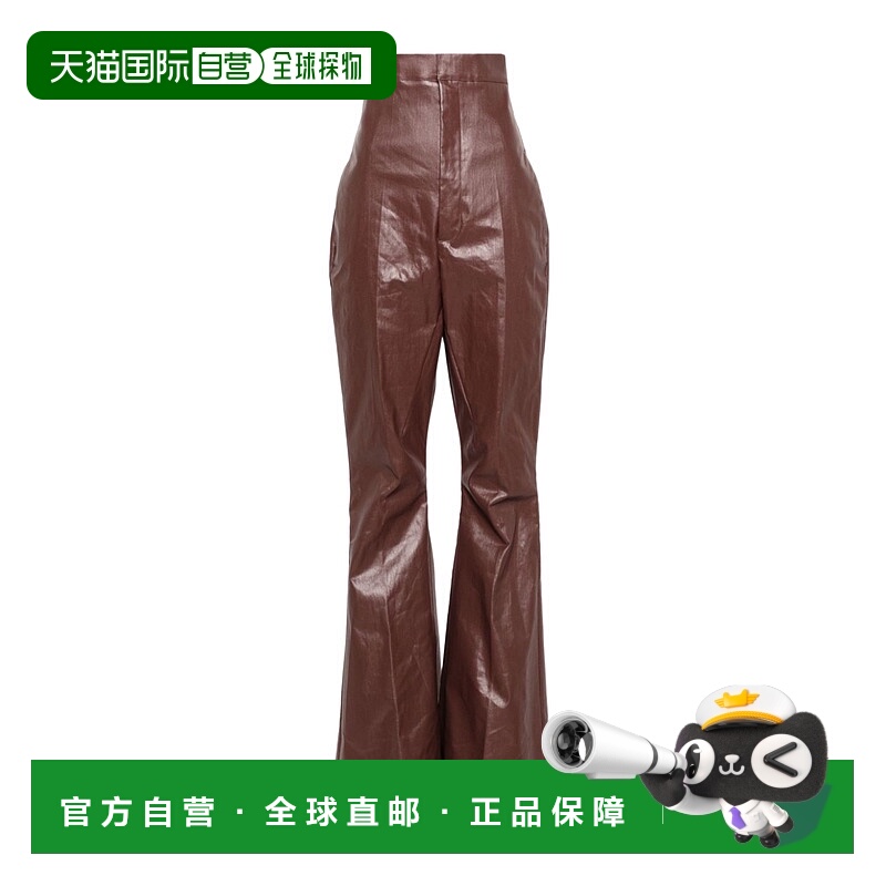 香港直邮Rick Owens 高腰休闲裤 RP02D3307SCT喇叭裤西装裤