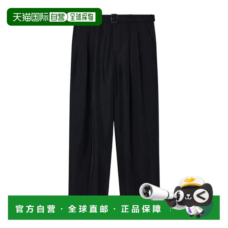 Emporio Armani HABUTAI 系带褶裥裤休闲裤 EM004048AF24960裤子