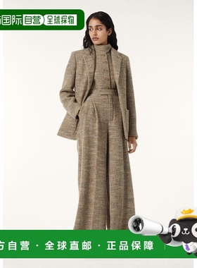 自营欧洲直邮Loro Piana 女士灰色初剪羊毛夹克