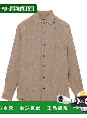 香港直邮Loro Piana Andre 衬衫 FAP3874亚麻