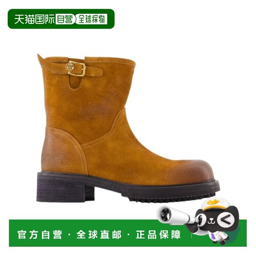 1h可退 Versace 圆头短筒靴 10247451A18029