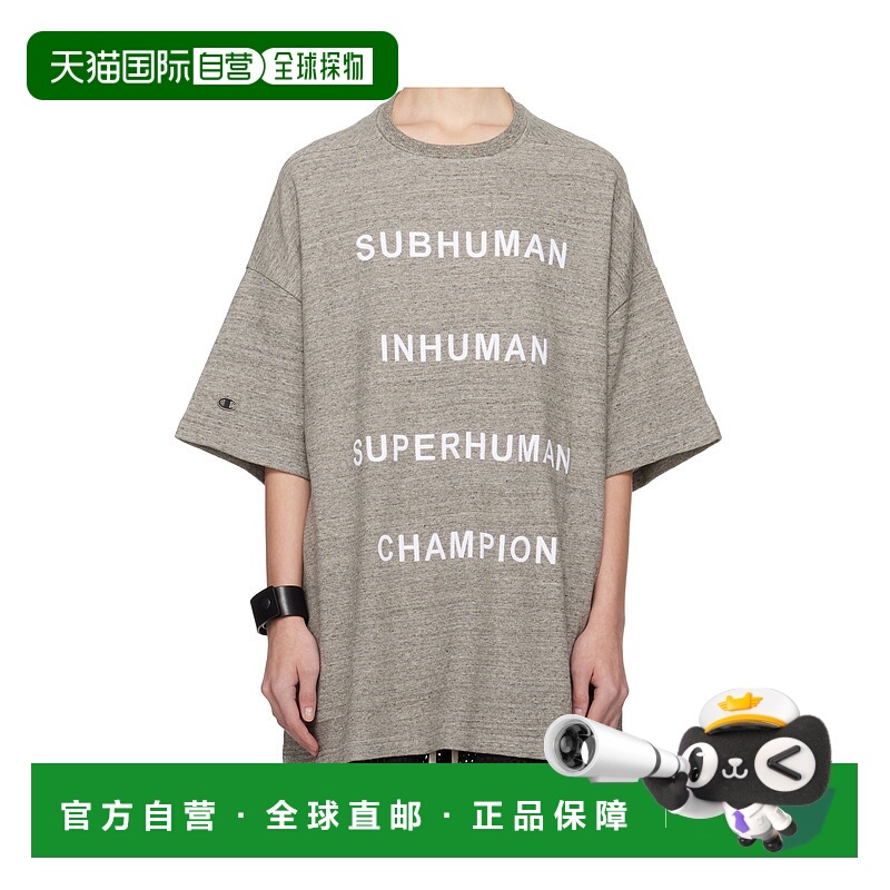 香港直邮Rick Owens CHAMPION X RICK OWENS T恤 CW01E1674CHMJ