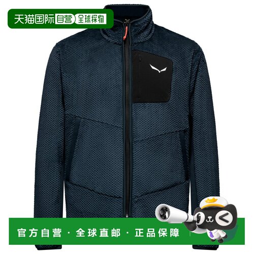 欧洲直邮SALEWA 男士抓绒衣 0057557BLUEBERRY CO【付后1h可退】
