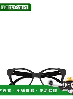 香港直邮Gucci 古驰 女士 徽标平光镜 GG1590O black黑色 舒适时