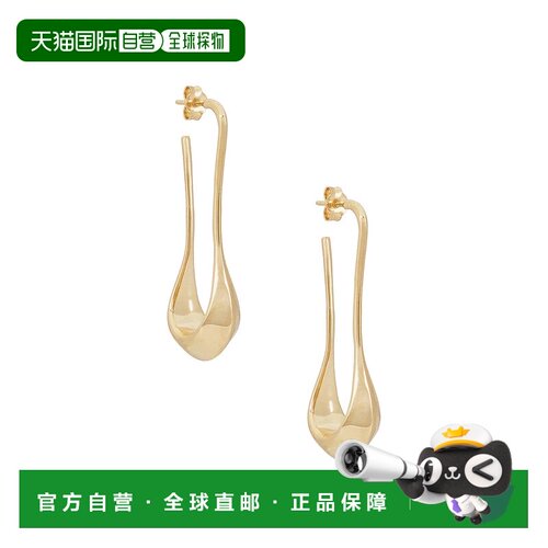 1h可退 香港直邮Lemaire 女士 短款耳环 WCAOAC251LO009 metal金