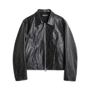 香港直邮Our Legacy 皮衣皮夹克长袖 M4239M