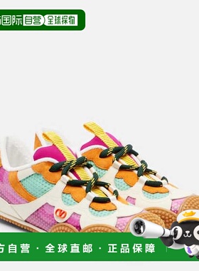 1h可退 香港直邮valentino 华伦天奴 女士 Amphibia 皮革边运动鞋