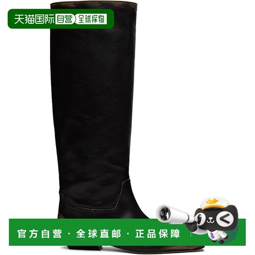 1h可退 香港直邮Tom Ford 汤姆 福特 女士 黑色 Bettina 25 高筒