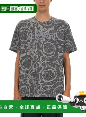香港直邮Versace 范思哲 男士 圆领短袖T恤 10125481A09037针织