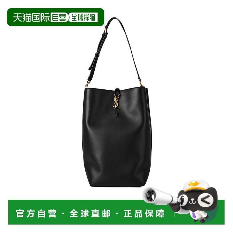 香港直邮Saint Laurent 徽标水桶单肩包 726414手提包水桶包