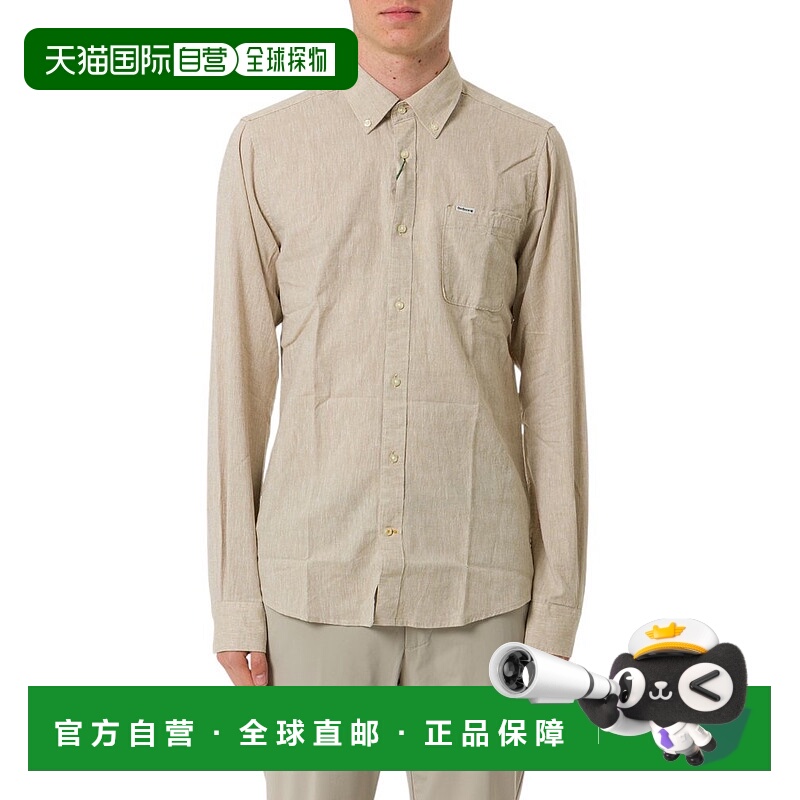 香港直邮Barbour 巴伯尔 男士 长袖衬衫 MSH5090 beige米色 舒适