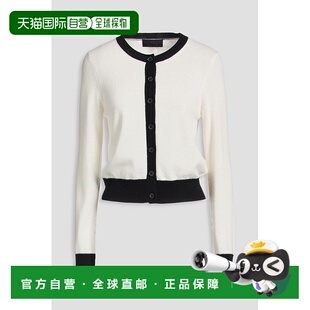 香港直邮NILI LOTAN 女士 Meadon two-tone 羊绒针织开衫 81351Y0