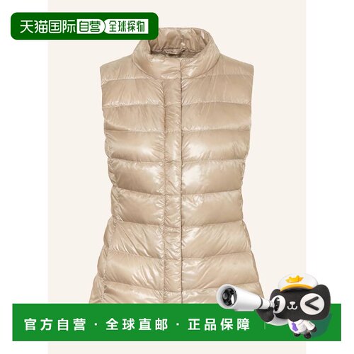 香港直邮HERNO 女士马甲 100089381511000 CO 浅棕色 Down vest G