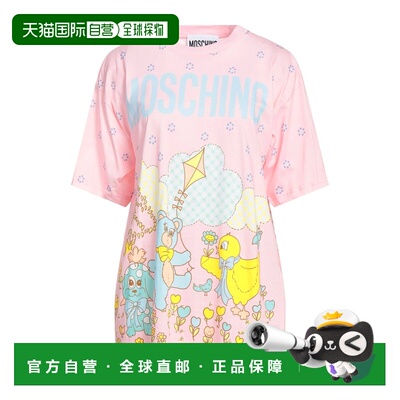 香港直邮Moschino 莫斯奇诺 女士 Oversize-t-shirt T恤
