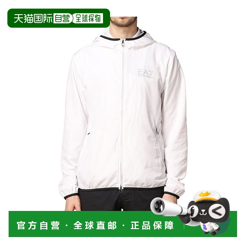 香港直邮EA7 Emporio Armani 徽标细节休闲夹克 8NPB04PNN7Z