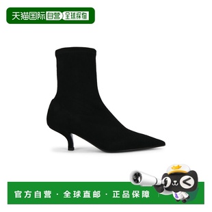 1h可退 香港直邮toteme 女士 Sock 绒面革高跟靴子 244WAS0161LE0