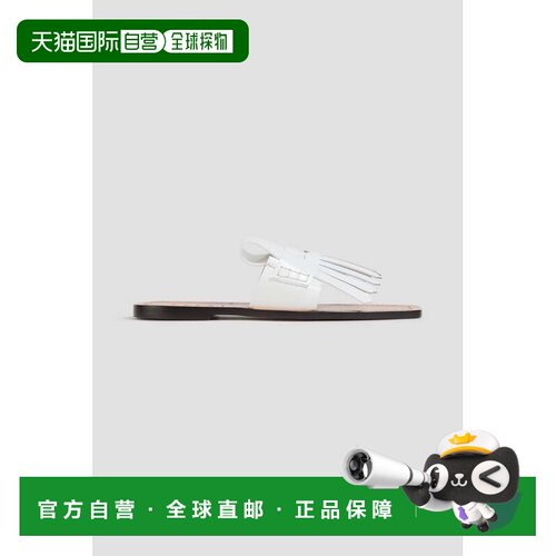 香港直邮Marni 玛尼 女士 流苏皮质凉鞋 SAMS019800PS679
