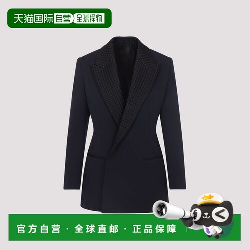 1h可退 香港直邮Bottega Veneta 葆蝶家 女士 SMOKING 编织夹克 8