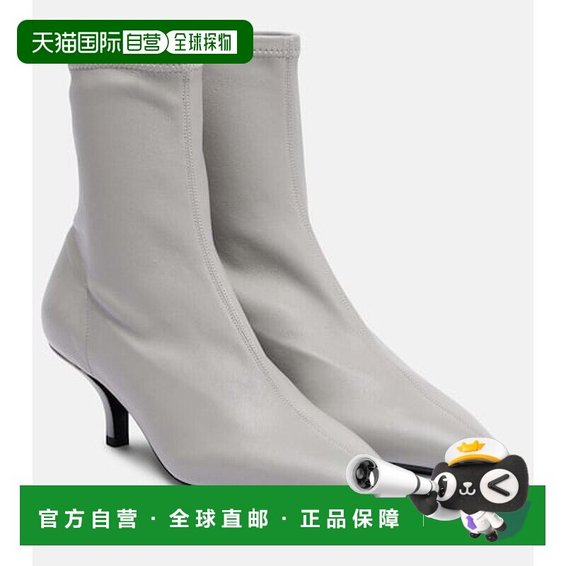 香港直邮TOTÊME 女士 皮质短靴 grey灰色 舒适时尚