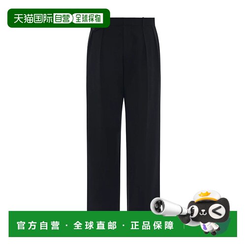 香港直邮The Row Marcello 羊毛休闲裤 282W1842直筒裤