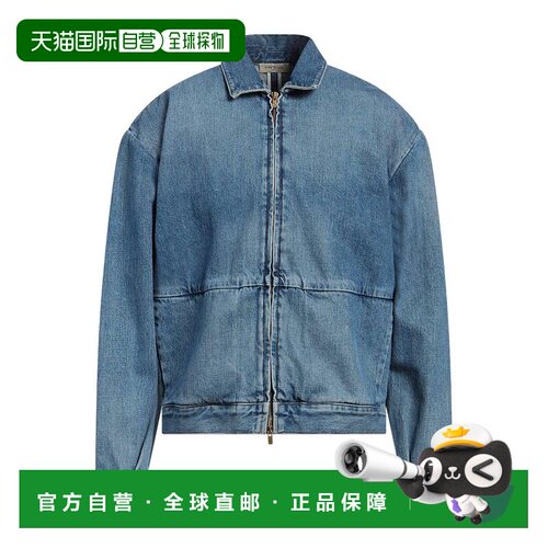 1h可退 香港直邮essentials fear of god 男士 牛仔布夹克