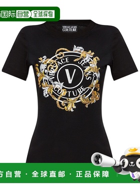 香港直邮Versace Jeans 短袖T恤 78HAHC01CJ02C