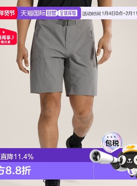 自营1h可退 欧洲直邮ARC TERYX/始祖鸟 GAMMA SL 9男士灰色短裤
