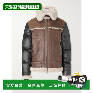 1h可退 香港直邮moncler 盟可睐 男士 Argens Padded Shearling a