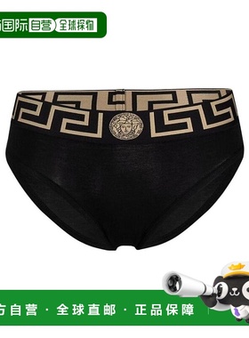 香港直邮Versace 图案裤腰三角裤 1001381A232741A1008范思哲底裤