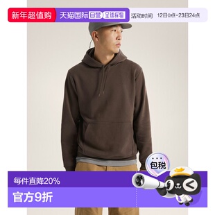 欧洲直邮Arc'teryx始祖鸟 EMBLEM 男装抓绒卫衣连帽衣