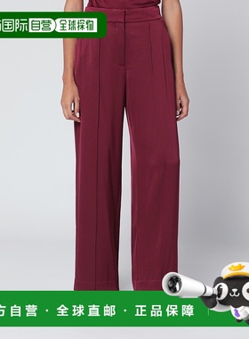 香港直邮Simkhai 女士 Kyra 缎面裤子(blueberry) 5254031QPLCR