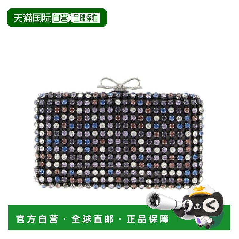 1h可退 香港直邮Self-Portrait 水晶装饰迷你手拿包 RS26-305