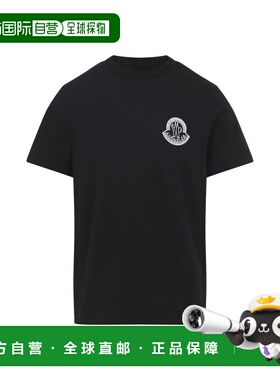 1h可退 香港直邮Moncler 盟可睐 男士 标志图案棉质T恤 L10918C00