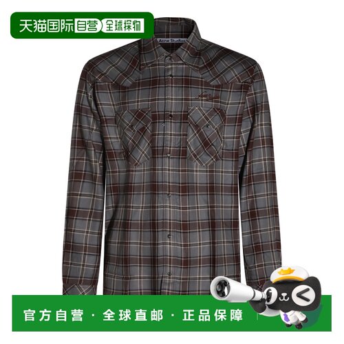 香港直邮AcneStudios艾克妮BB0715BQ9男士衬衫 【付后1h可退】