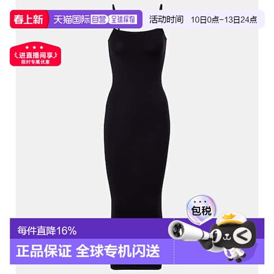 1h可退 香港直邮Wolford 女士 Fatal 中长连衣裙 black黑色 舒适